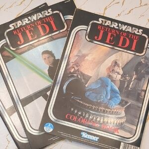 Star Wars Return of the Jedi Coloring Books